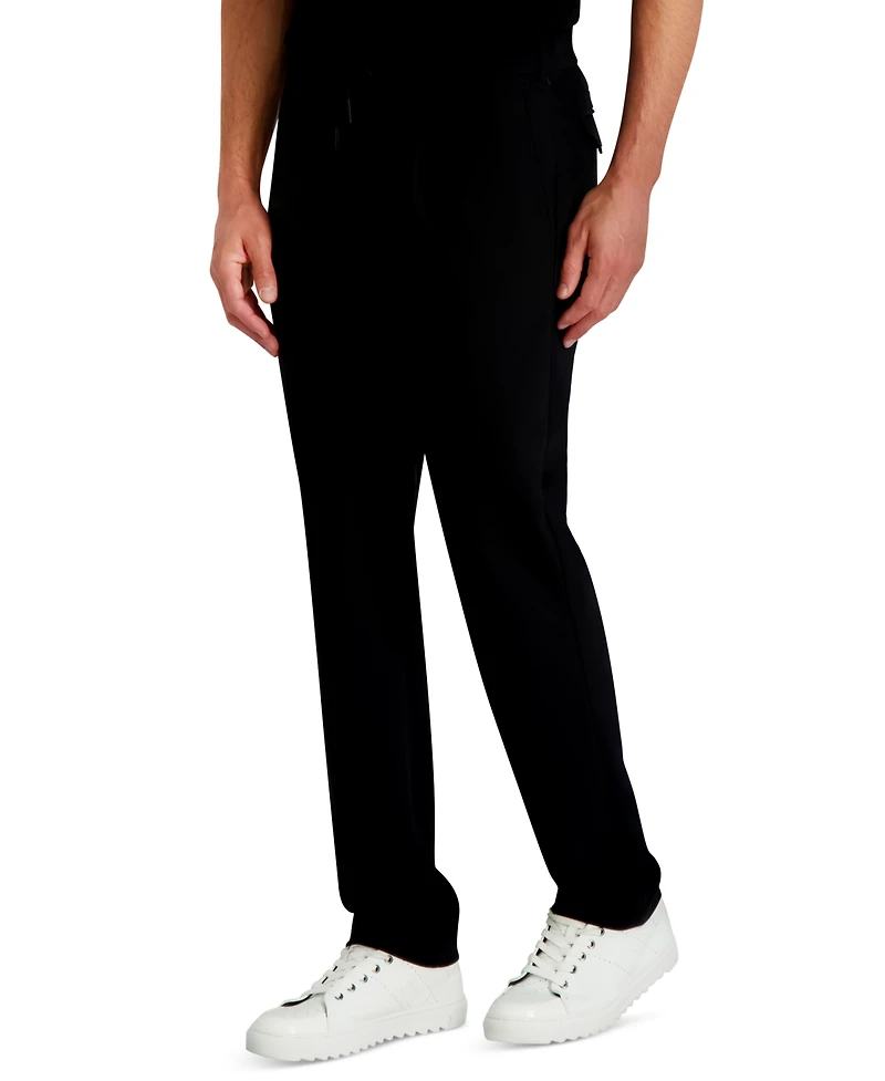Karl Lagerfeld Paris Men's Precision Ponte Drawstring Pants