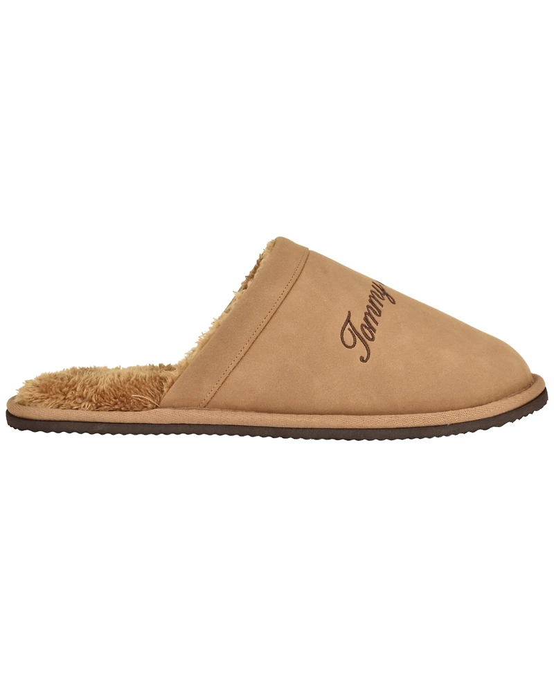 Tommy Hilfiger Men's Roma Open-Back Round-Toe Slippers