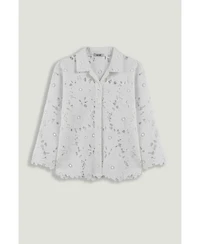 Nocturne Women's Floral Broderie Jacket