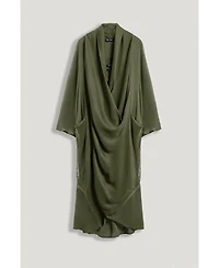 Nocturne Women's Draped Wrap Midi Dress
