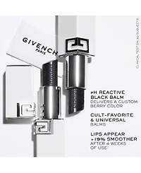 Givenchy Le Rouge Hydra pH Reactive Hyaluronic Acid and Peptides Black Lip Balm, 0.10 oz.