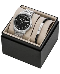 Michael Kors Men's Wolfe Three-Hand Stainless Steel Watch 32mm