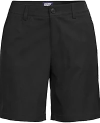 Lands' End School Uniform Women's Active Performance 7" Chino Shorts