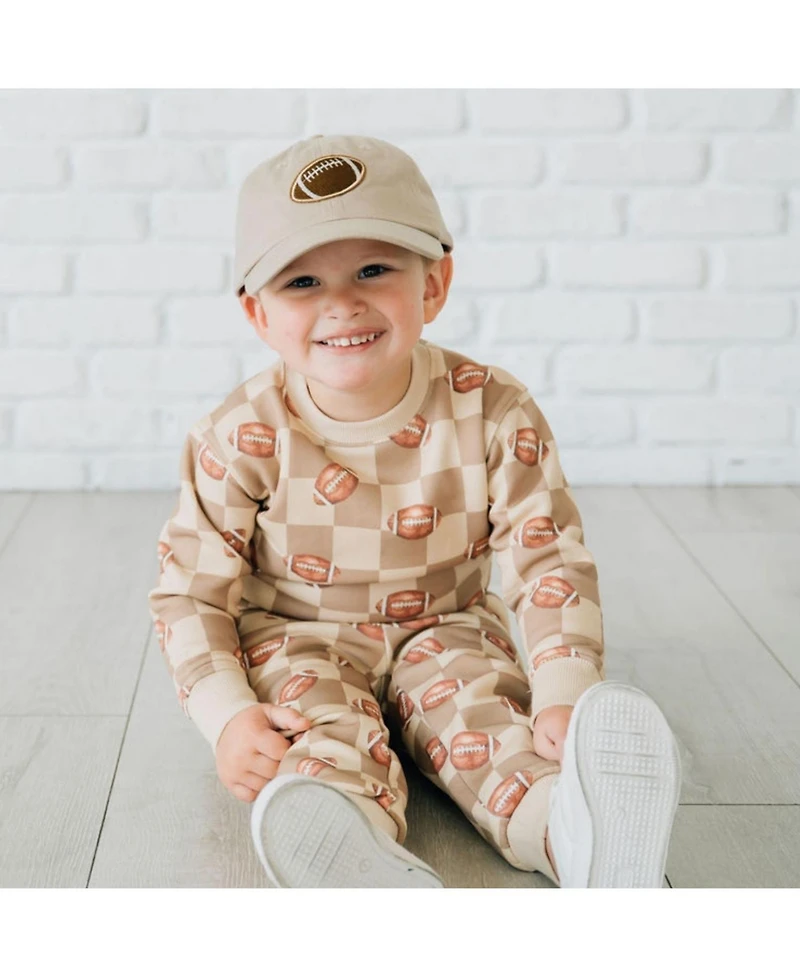Sweet Wink Little Boys(-) Football Checkered Jogger
