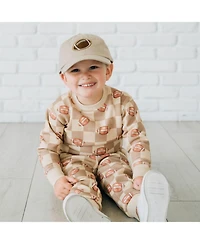 Sweet Wink Little Boys(-) Football Checkered Jogger