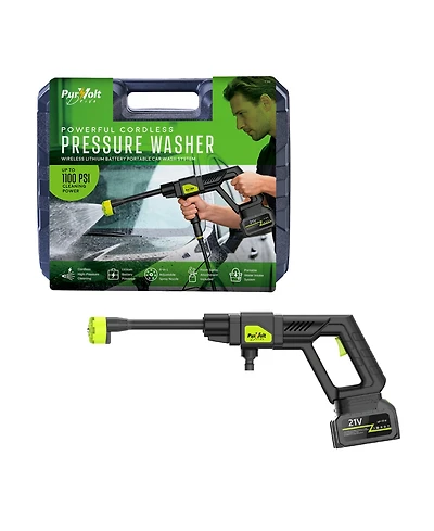 Pursonic Powerful Rechargeable Cordless Pressure Washer 1100 Psi