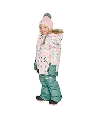 Deux par Toddler Girl 2T -5T Two Piece Discover Snowsuit