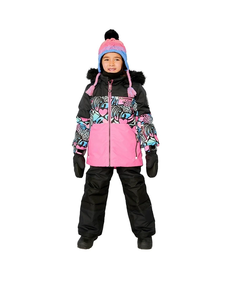 Deux par Little and Big Girl's (6-14) Two Piece Play Snowsuit