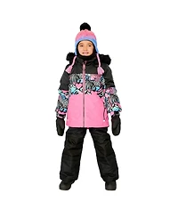 Deux par Little and Big Girl's (6-14) Two Piece Play Snowsuit