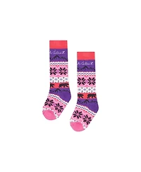 Deux par Deux Little and Big Girl ( 6-8 10-12 ) Ski Socks