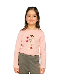 Deux par Little and Big Girl 6-12 Cotton Jersey T-Shirt