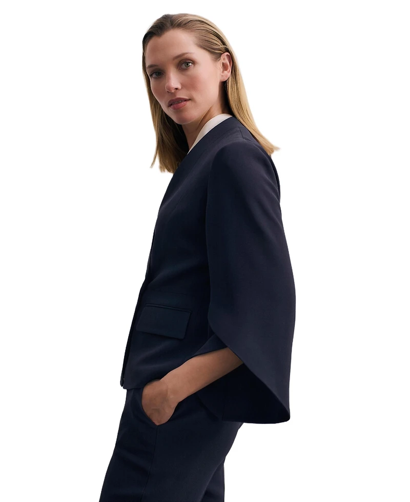 The Fold Women's Ansdell Clever Crepe Blazer