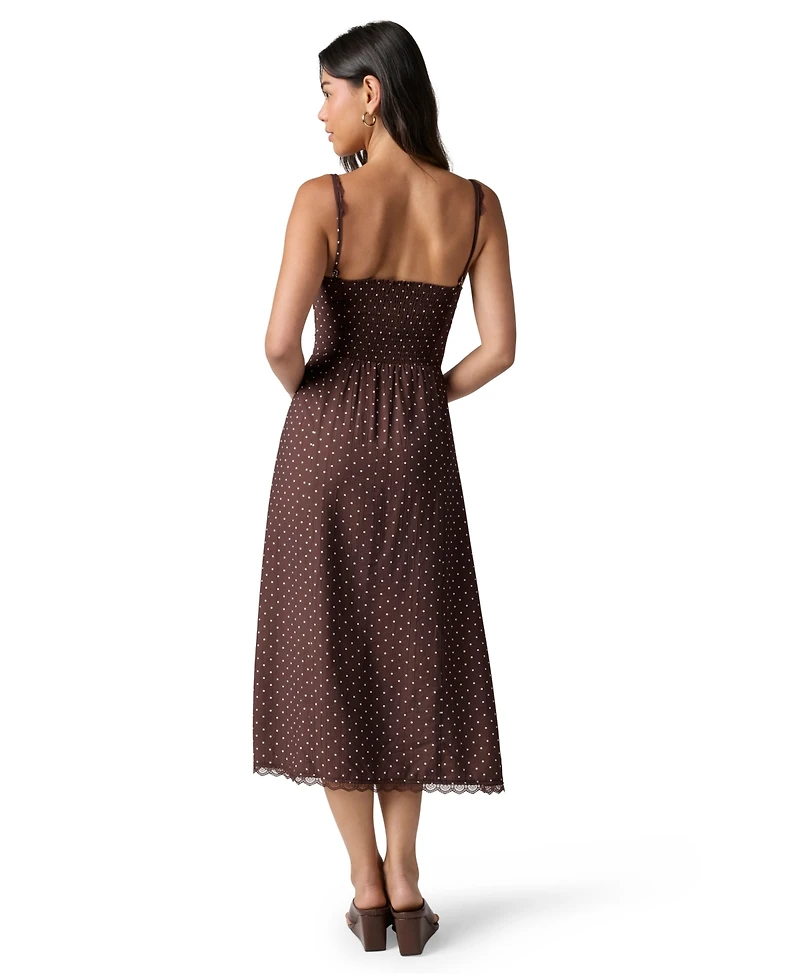 Florence By Mills Junior's Scoop Neck Midi Slip Dress