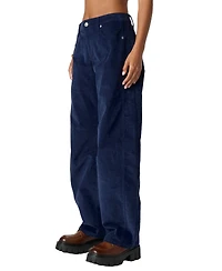 Florence By Mills Juniors' Stretch Cord Barrel Leg Jeans