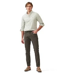 Rodd Gunn Men's Check Oxford Long Sleeve Slim Fit Shirt