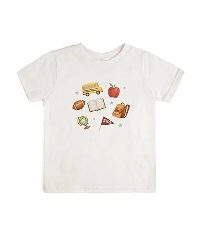 Sweet Wink Little Boys School Dude Short Sleeve T-Shirt