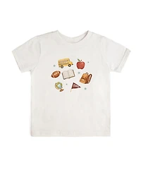 Sweet Wink Little Boys School Dude Short Sleeve T-Shirt