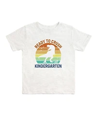 Sweet Wink Little Boys Ready to Crush Kindergarten Short Sleeve T-Shirt