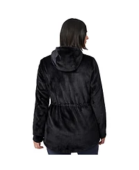 Free Country Women's Grid Butter Pile Anorak Jacket