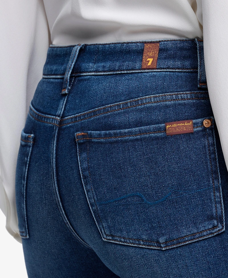 7 For All Mankind Women's The Leggy Mid-Rise Bootcut Jeans
