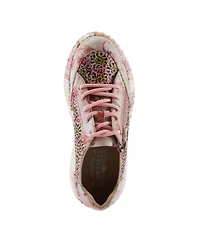 L'Artiste Women's Bloomington Sneaker with Leather Upper