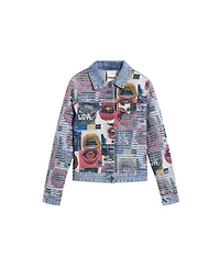 Desigual Women's Printed denim jacket