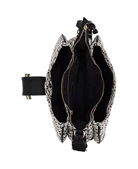 True Religion Multi-Strap Denim Shoulder Bag