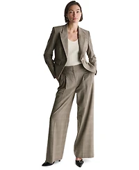 Bcbg Women's Peak-Lapel One-Button Blazer Jacket