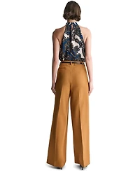 Bcbg Women's High-Rise Wide-Leg Pants