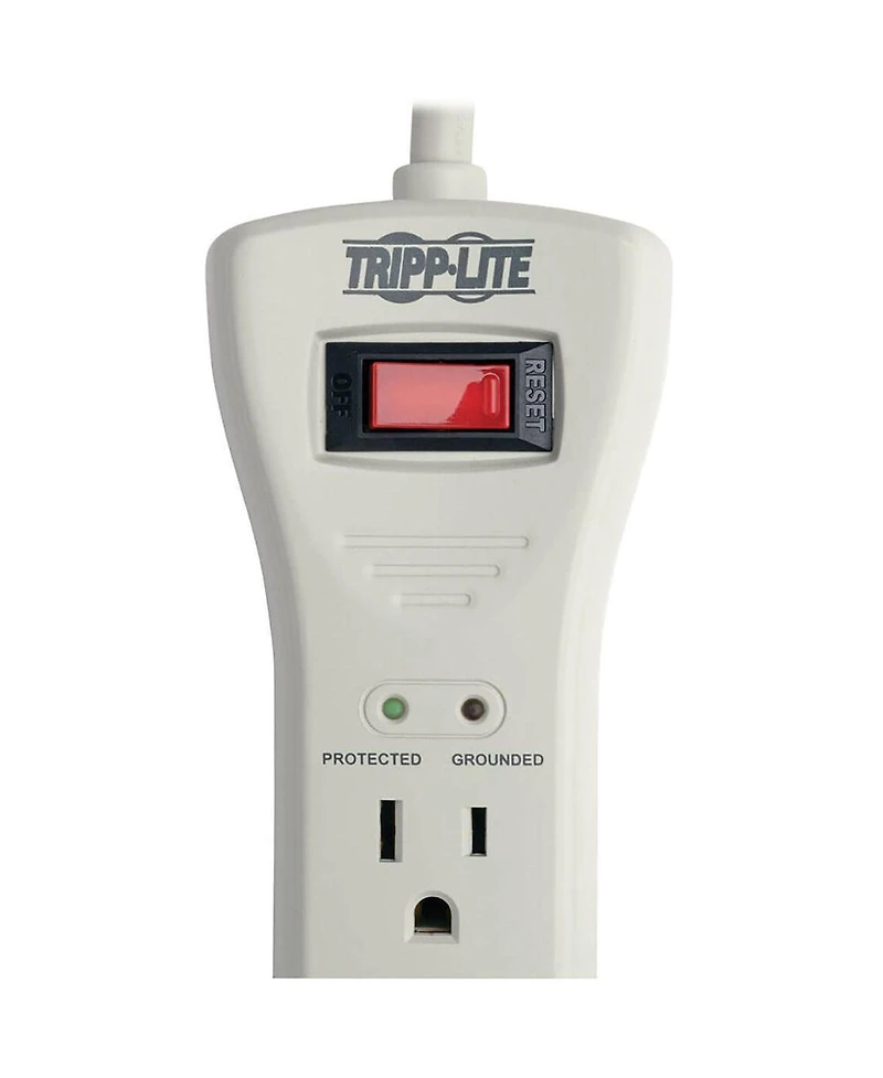 Tripp Lite SUPER7 2160-Joule 7-Outlet Surge Protector for Computer, Printer, Router, Modem and More