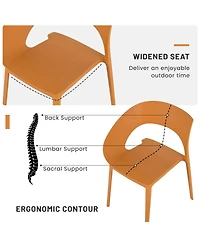 Streamdale Furniture Summer Tropical Chair and 55 inch Modern Table Set