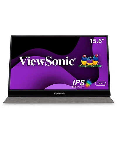 ViewSonic VG1655 15.6" Ips Full Hd Portable Led Monitor with Built-in Speakers