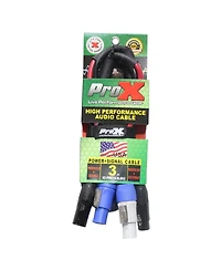 ProX Xc-PWC14-Xlr03 Oxygen-Free Copper PowerCon/XLR Audio Cable 3'
