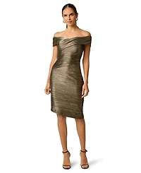 Adrianna Women's Off-the Shoulder Neck Dress