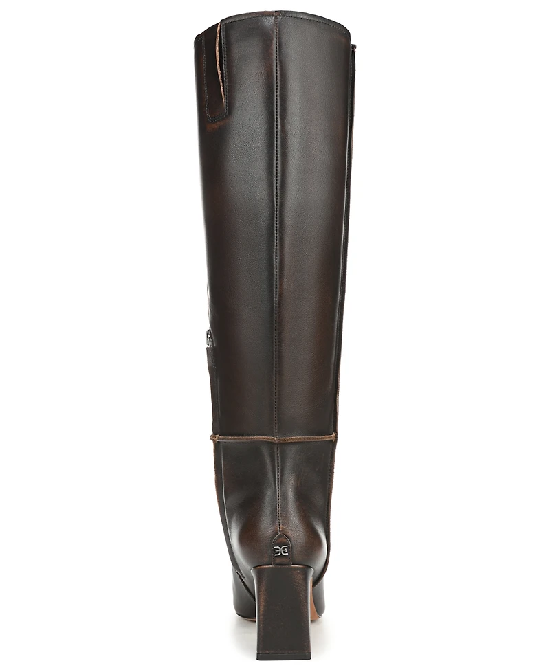 Sam Edelman Women's Sylvia Moto Zip Tall Boots
