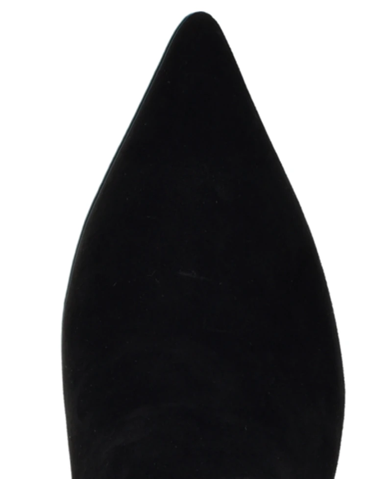 Calvin Klein Women's Serray Tall Suede Pointed Toe Boots