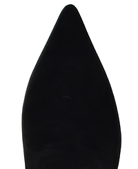 Calvin Klein Women's Serray Tall Suede Pointed Toe Boots