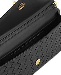 Jw Pei Celeste Woven Textured Envelope Small Top Handle Clutch Handbag