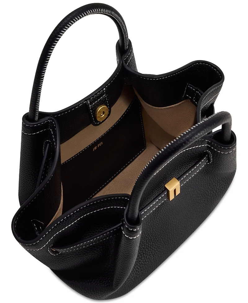 Jw Pei Hana Small Litchi-Pattern Tote Handbag