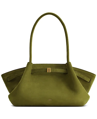 Jw Pei Hana Wide Faux Suede Extra-Large Tote Handbag