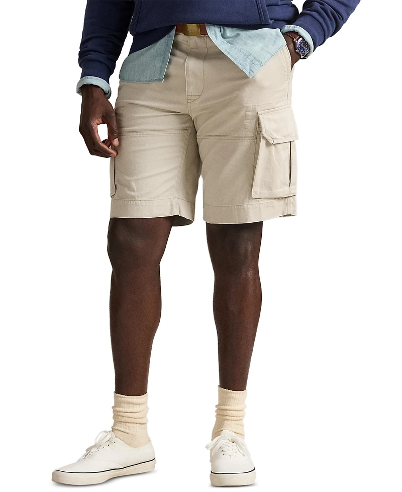 Polo Ralph Lauren Men's Big & Tall Gellar Classic-Fit Twill Cargo Shorts
