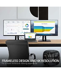 ViewSonic VP2756-4K 27" Ips 4K Uhd Computer Monitor with Built-in Speakers