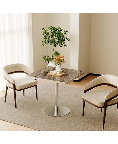 Streamdale Furniture Square Modern Dining Table