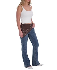 Em & Cass Juniors' Mid-Rise Flare Jeans