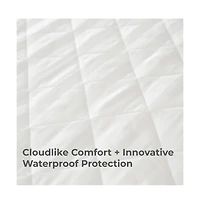 Cariloha Luxurious Quilted Mattress Protector California Waterproof 5 Sides of Protection