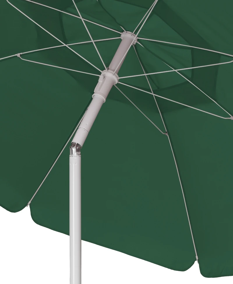 Oniva by Picnic Time 5.5 Portable Beach Hunter Green Umbrella