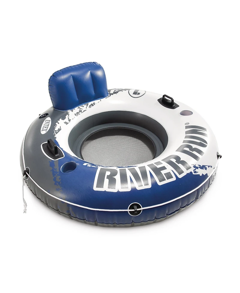 Intex River Run 1 Person Inflatable Tube Raft Float for Lake, Pool, and River