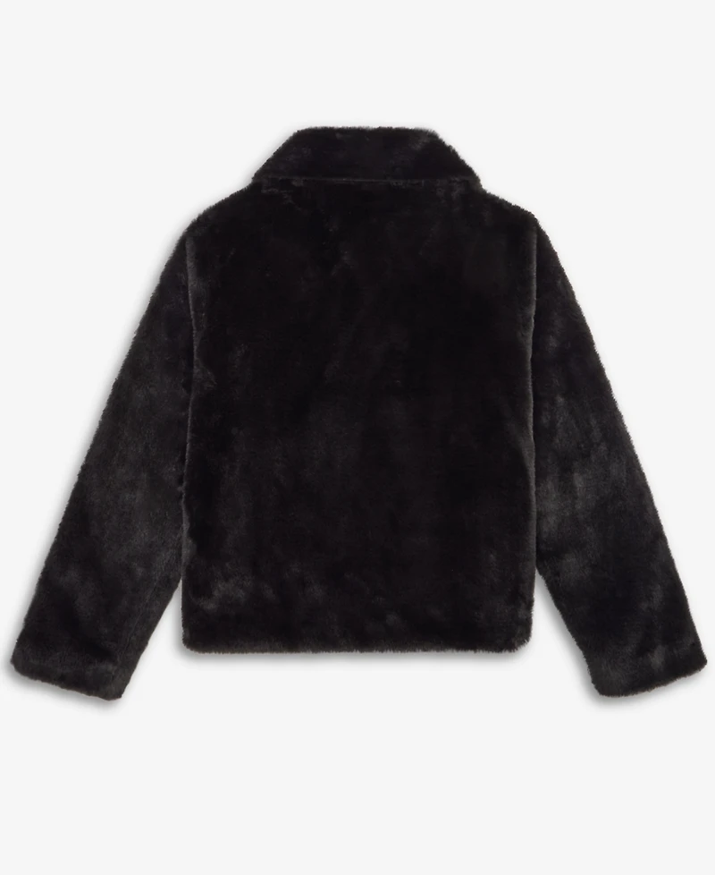 Epic Threads Girls' Xs-xl Solid Faux-Fur Jacket, Macy's Exclusive