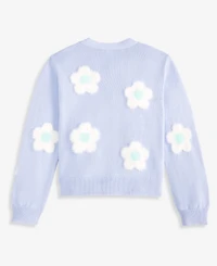 Epic Threads Girls' Xs-xl Flowers V-Neck Cardigan, Macy's Exclusive