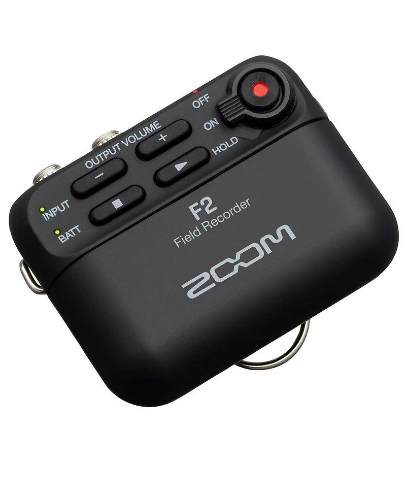 Zoom F2 32-Bit Float Portable Field Recorder with 32GB microSD Memory Card